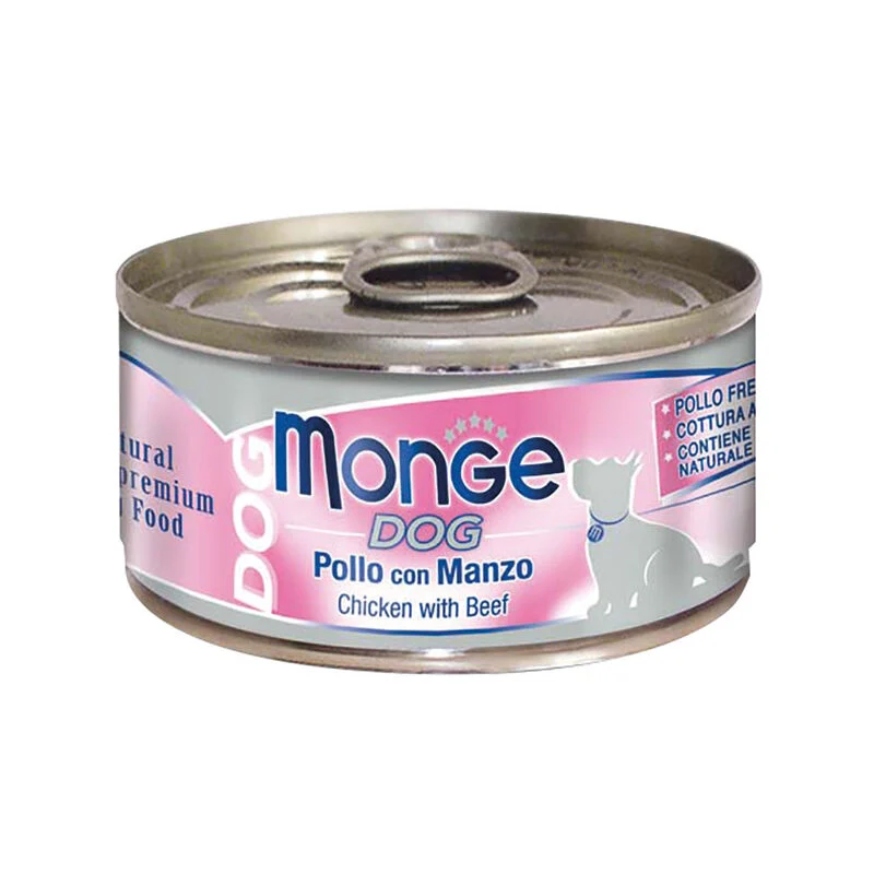 Monge Dog Pollo con Manzo – 24x95g