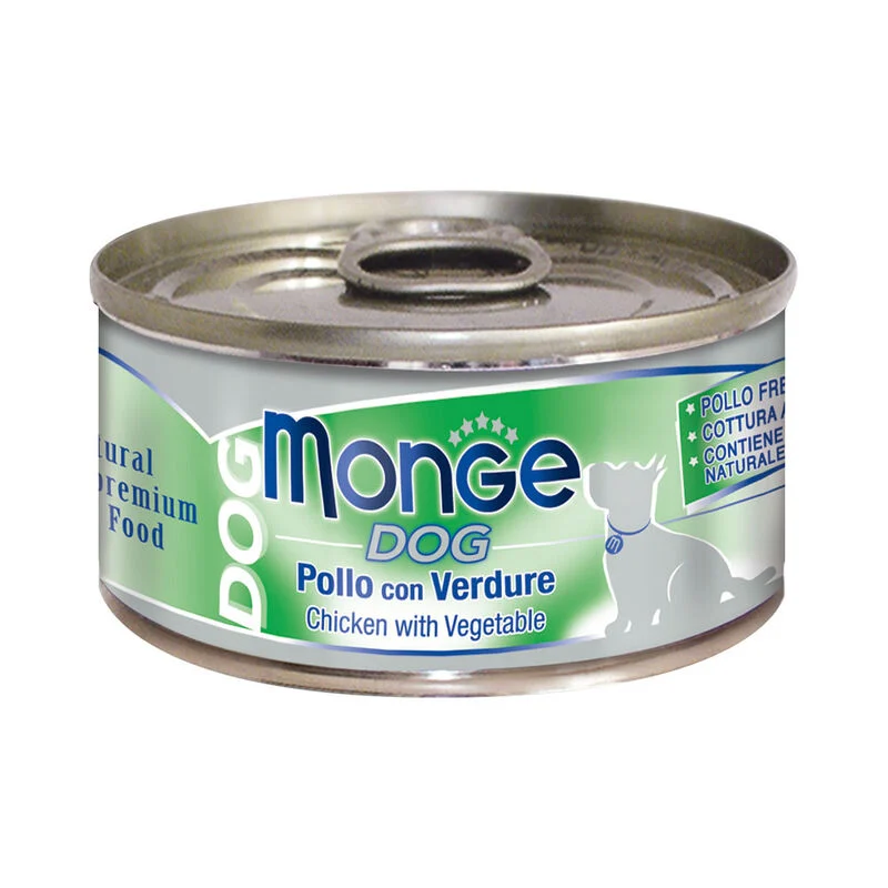 Monge Dog Pollo con Verdure – 24x95g
