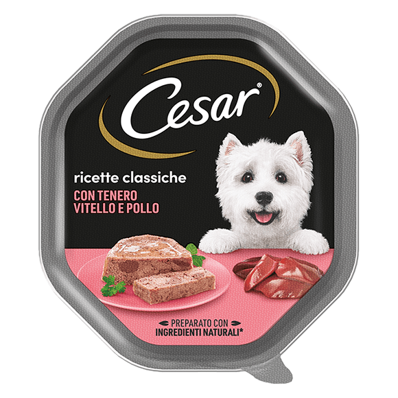 Cesar Ricette Classiche Vitello e Pollo – 24x150g