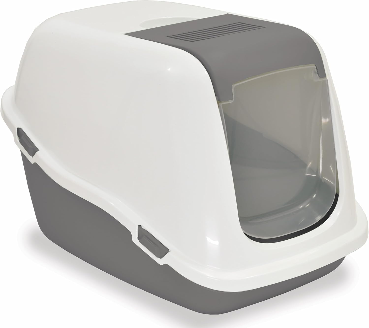 Lettiera Ella Comfort con Coperchio e Filtro Aria 57×39×41 cm