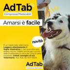 AdTab – Compresse masticabili per cani 11-22 kg (3 compresse da 450 mg)