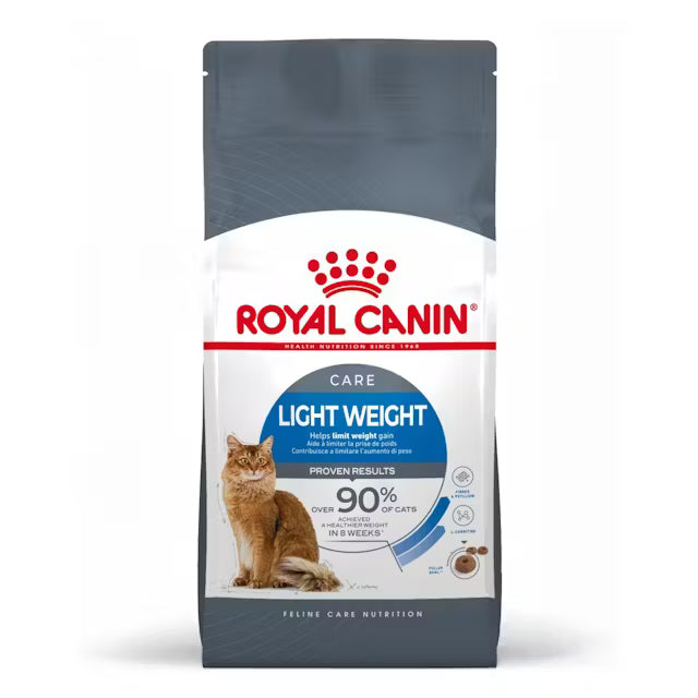 Royal Canin Light Weight Care – Alimento Secco Completo per Gatti Adulti con Tendenza al Sovrappeso, Formato 400 g