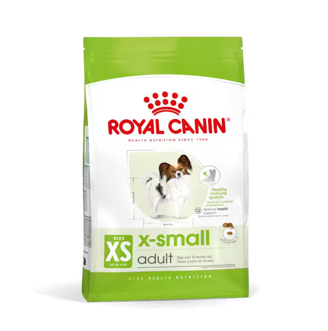 Royal Canin X-Small Adult – Alimento Secco Completo per Cani Adulto di Razza Molto Piccola, Formato 1,5 kg