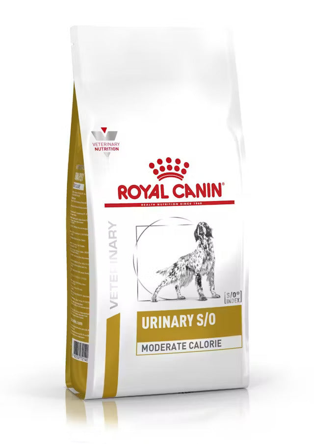 Royal Canin Urinary S/O Moderate Calorie – Alimento Secco Dietetico per Cani con Problemi Urinari e Sovrappeso, Formato 2 kg
